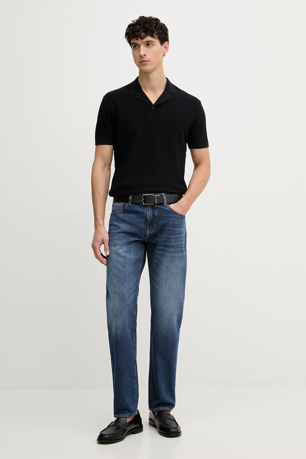 Джинсы прямые мужские Armani Exchange цвет темно-синий