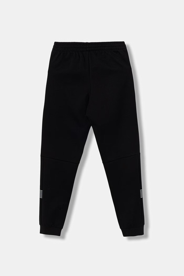 Дитячі спортивні штани EA7 Emporio Armani колір чорний фото 3