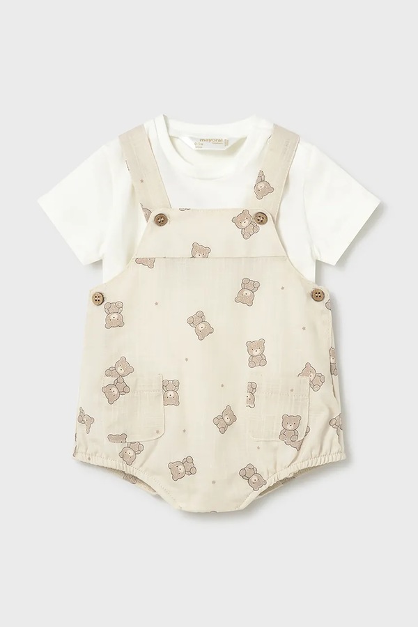 Комплект для младенцев Mayoral Newborn цвет бежевый