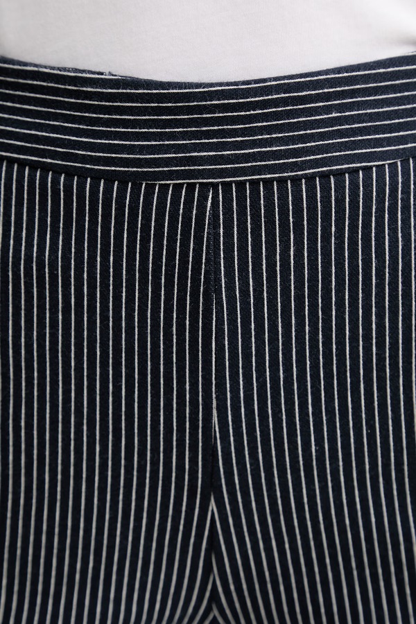 Штани MM by Max Mara MM by MaxMara ORTENSIA колір синій фото 4