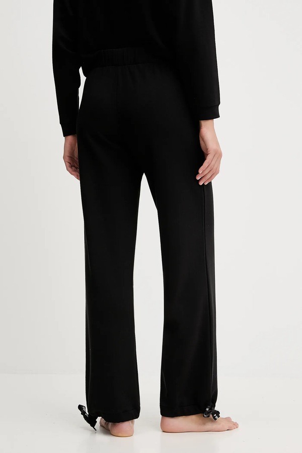 Штани лаунж HUGO CASUAL_PANT колір чорний фото 2
