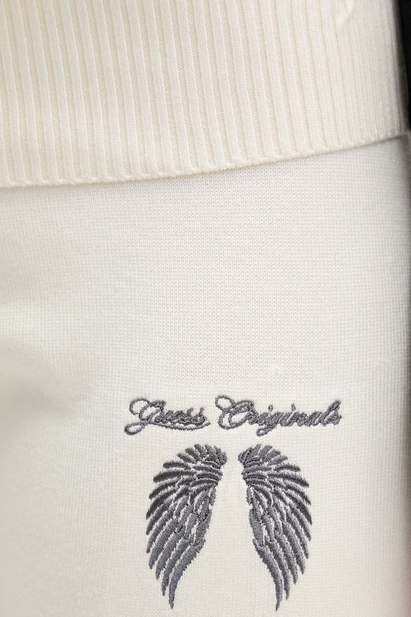 Спортивні штани Guess Originals колір бежевий фото 4