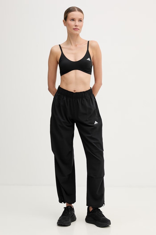 Штани для тренувань adidas Performance колір чорний фото 2