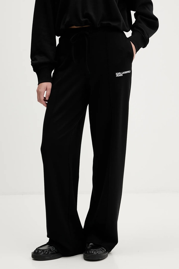Спортивные брюки Karl Lagerfeld Jeans цвет черный