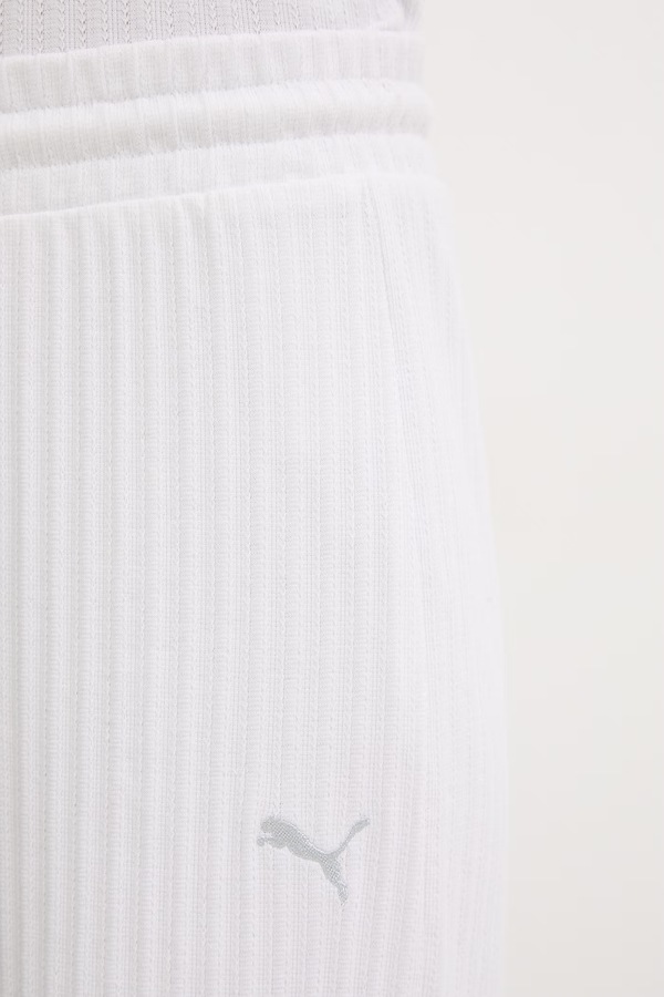 Спортивні штани жіночі Puma Comfort колір білий фото 4