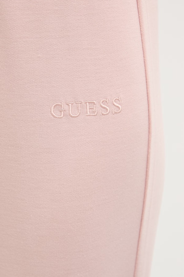 Спортивні штани жіночі Guess JUNIE колір рожевий фото 4