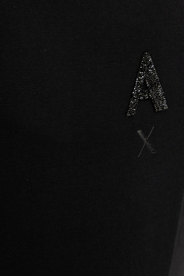 Спортивні штани Armani Exchange колір чорний фото 4