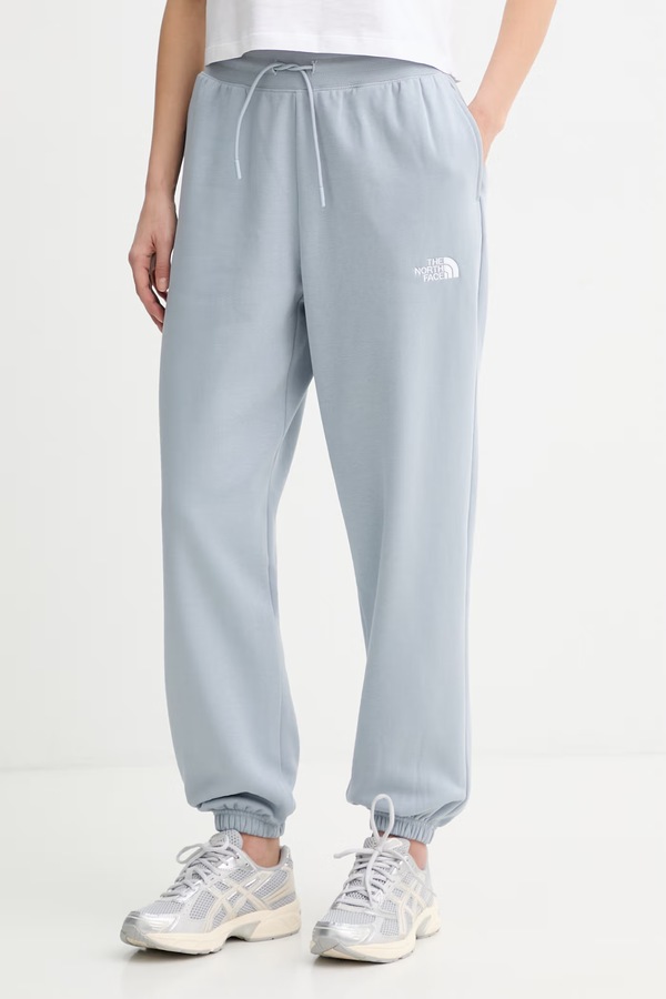 Спортивні штани жіночі The North Face Essential Relaxed колір блакитний