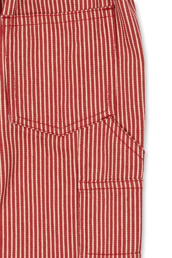 Дитячі бавовняні штани Konges Sløjd LUC PANTS GOTS колір рожевий фото 4