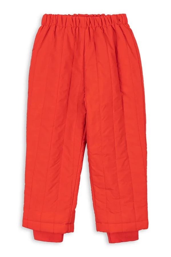 Дитячі штани Konges Sløjd JUNO PANTS колір червоний