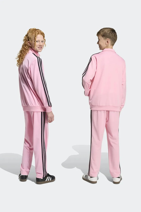 Дитячі спортивні штани adidas Originals колір рожевий фото 2