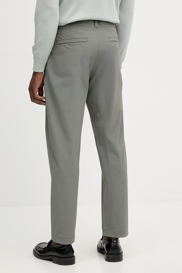 Брюки BOSS Orange Chino_ST_DS цвет серый фото 2
