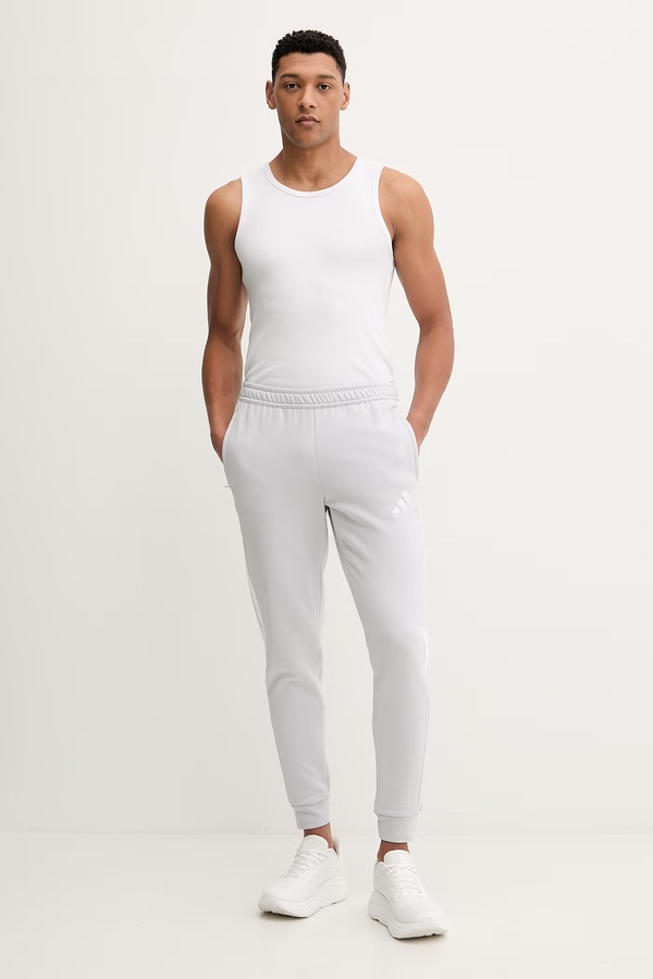 Штани для тренувань adidas Performance Tiro 26 колір сірий фото 2
