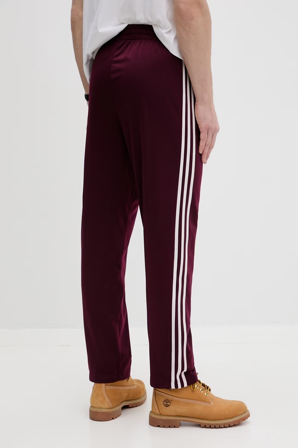 Спортивні штани adidas Originals Firebird колір бордовий фото 3