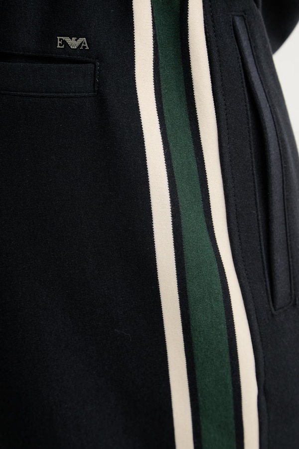 Спортивні штани чоловічі Emporio Armani колір темно-синій фото 4