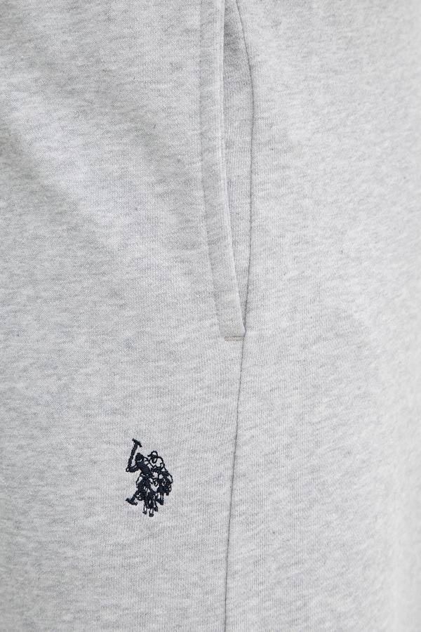 Спортивні штани чоловічі U.S. Polo Assn. DHM LB колір сірий фото 4