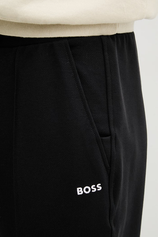 Спортивні штани чоловічі BOSS Green колір чорний фото 4