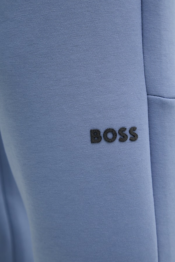 Спортивні штани чоловічі BOSS Green колір блакитний фото 4