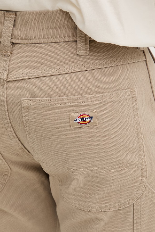 Штани чоловічі бавовняні Dickies колір бежевий фото 4