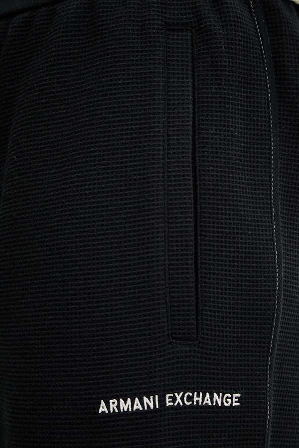 Спортивні штани чоловічі Armani Exchange колір темно-синій фото 4