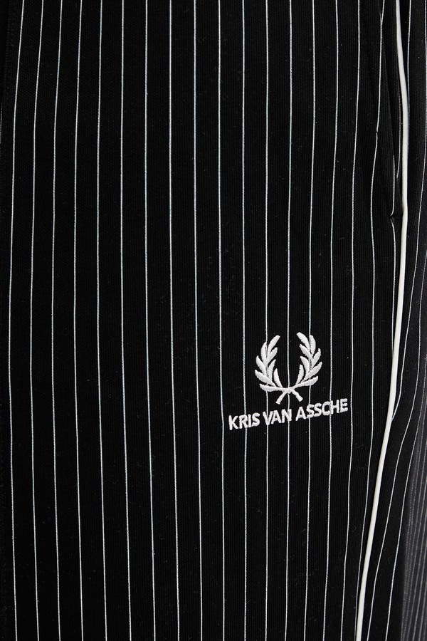 Штани чоловічі Fred Perry x Kris Van Assche колір чорний фото 4