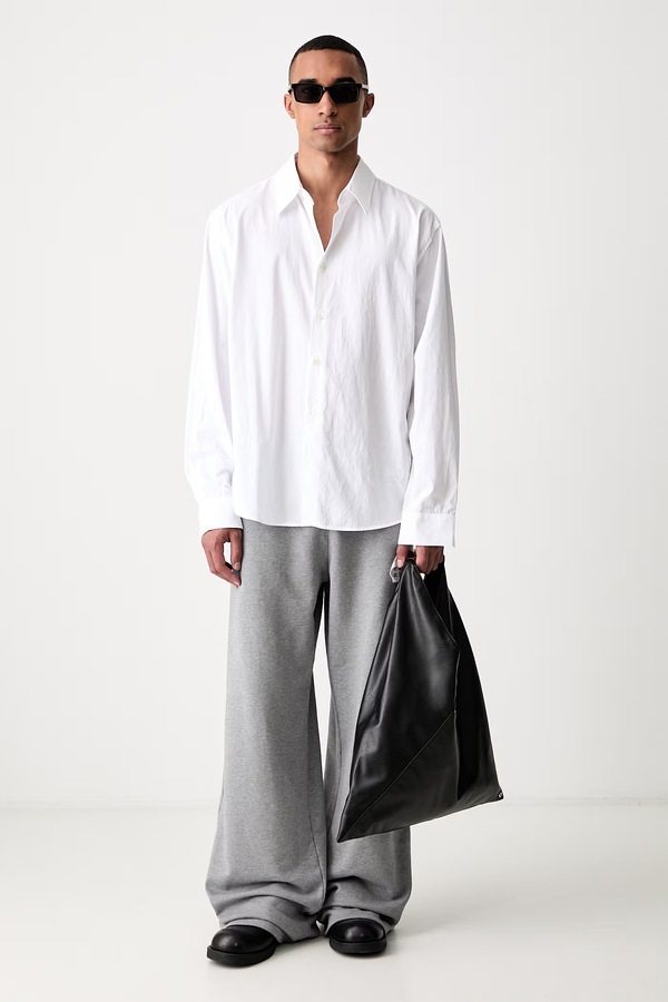 Спортивні штани чоловічі бавовняні MM6 Maison Margiela колір сірий фото 2