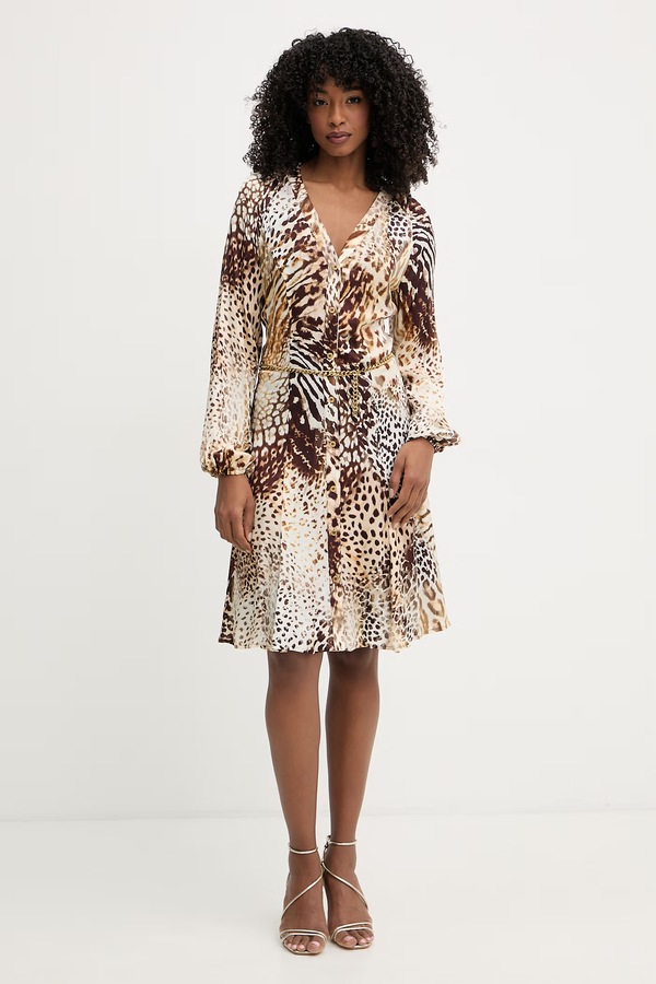 Сукня Marciano by Guess GWENDA колір коричневий