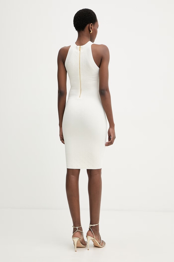Сукня bodycon з віскози Marciano by Guess KIANNA колір бежевий фото 2