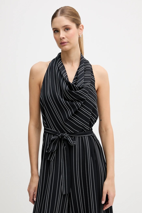 Комбінезон DKNY колір чорний фото 4