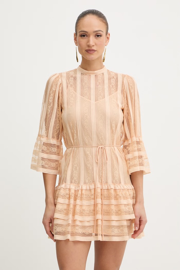 Сукня Twinset babydoll колір помаранчевий