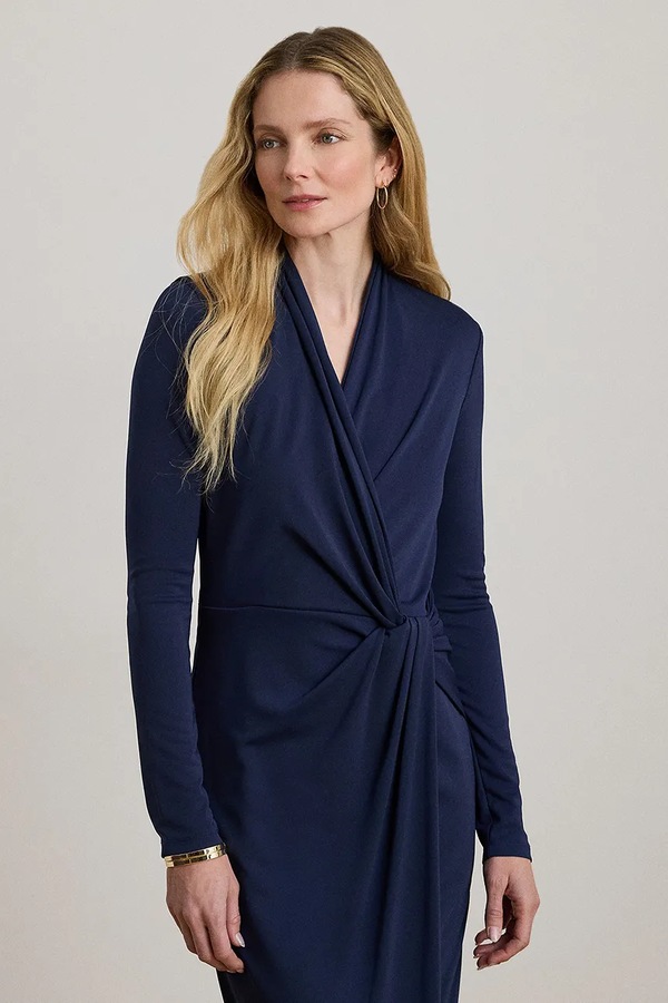 Сукня Lauren Ralph Lauren колір темно-синій фото 3