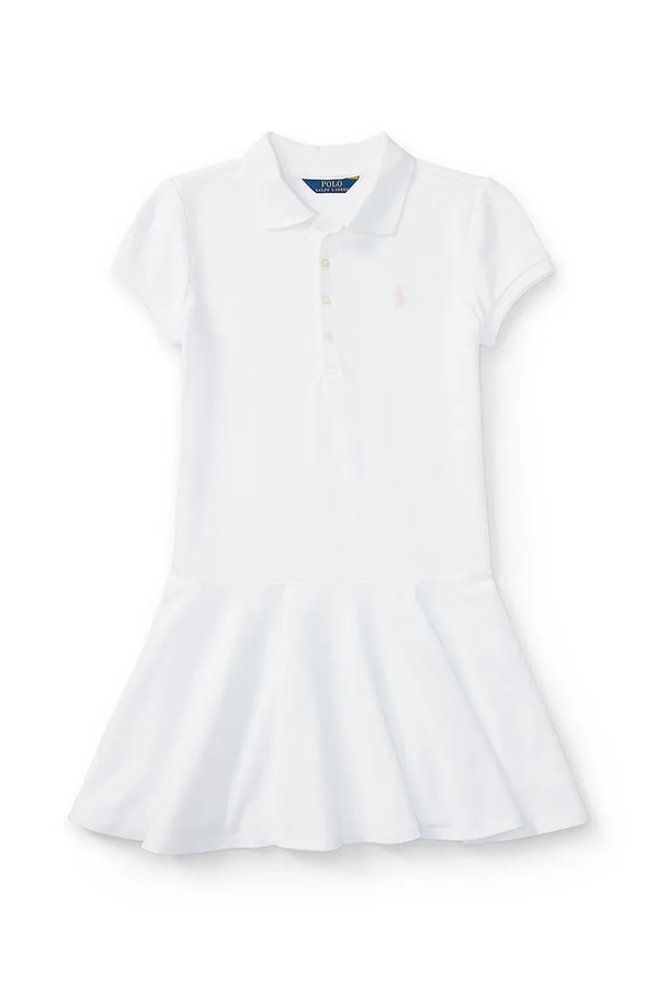 Дитяча сукня Polo Ralph Lauren колір білий фото 2