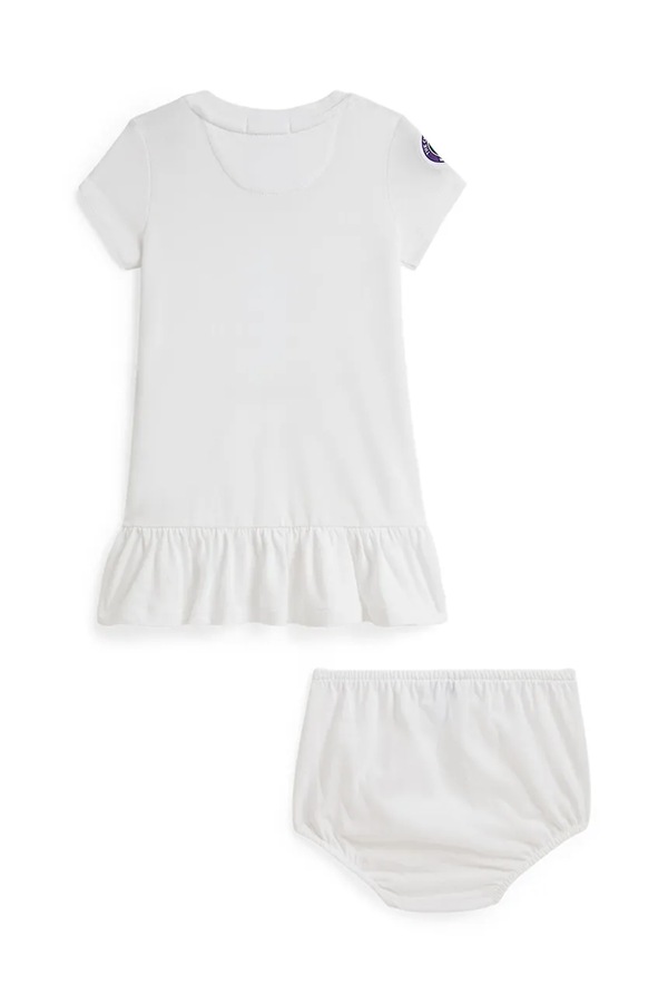 Сукня бавовняна Polo Ralph Lauren Wimbledon колір білий