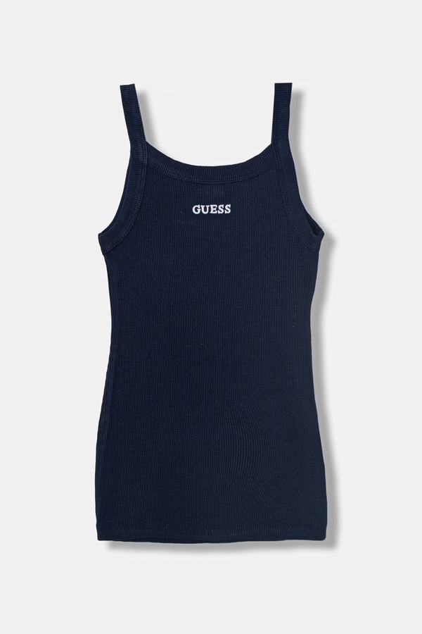 Сукня віскозна Guess колір темно-синій