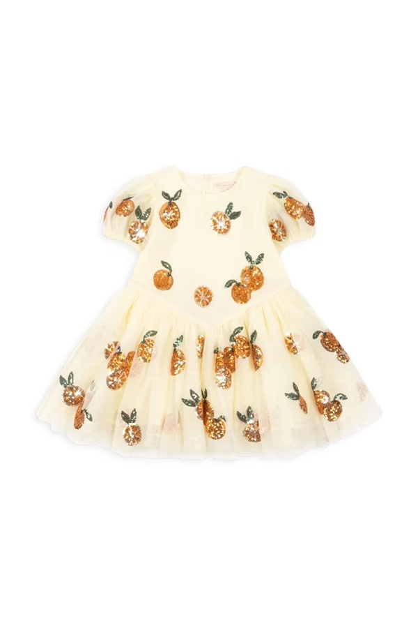 Сукня Konges Sløjd HEARTLILY DRESS колір бежевий