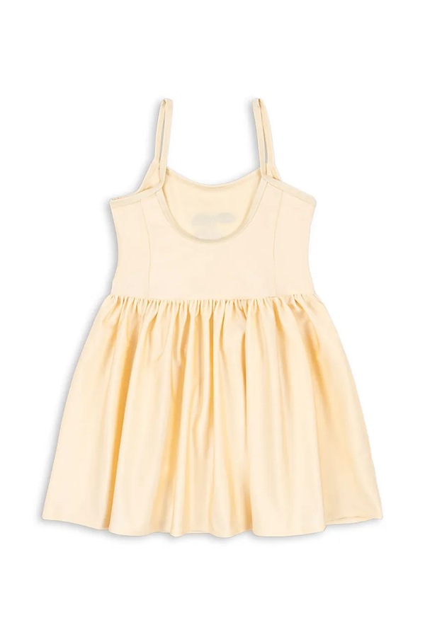 Сукня Konges Sløjd MARIN DRESS GRS колір бежевий