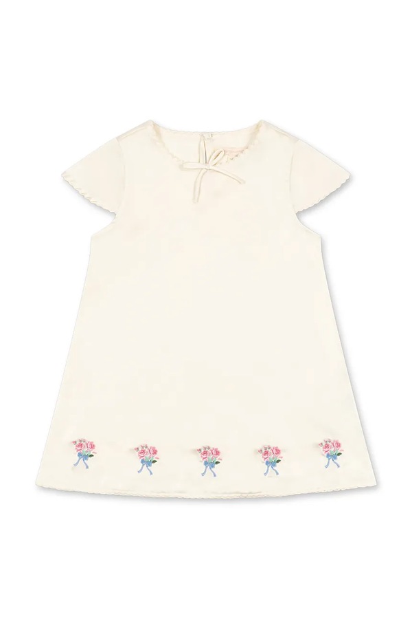Сукня Konges Sløjd SHEENY SS DRESS колір бежевий