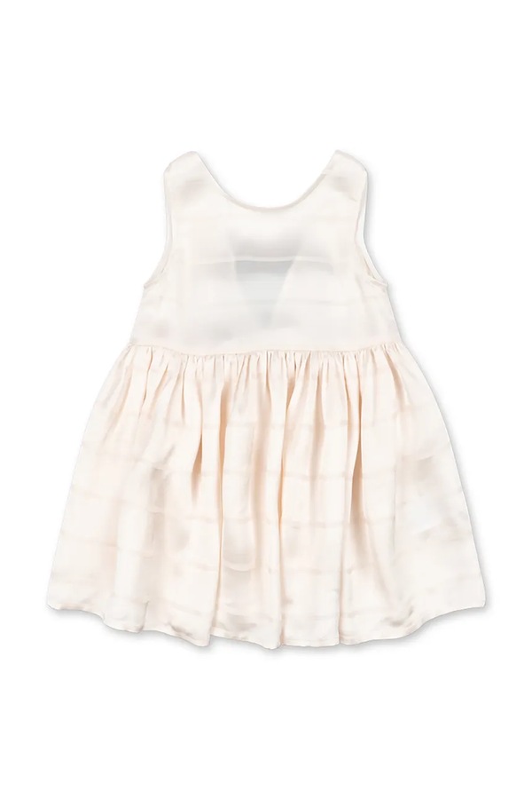 Розкльошена сукня з віскозою Konges Sløjd LIVIA DRESS колір білий