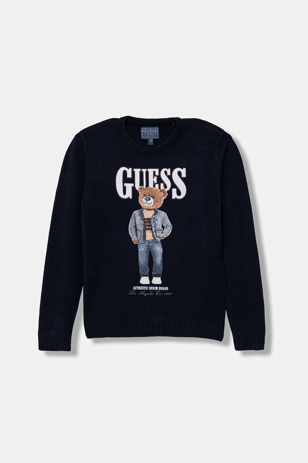 Дитячий светр Guess колір синій
