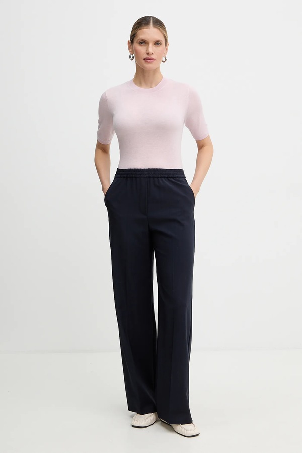 Вовняна футболка Weekend Max Mara MAREA колір рожевий фото 2