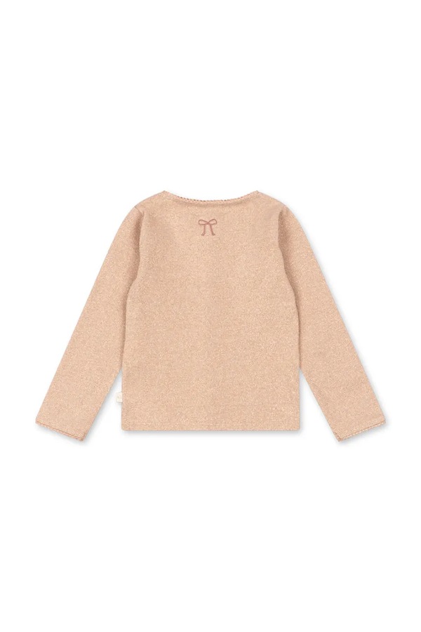 Дитячий кардиган Konges Sløjd ROLI CARDIGAN колір бежевий фото 2