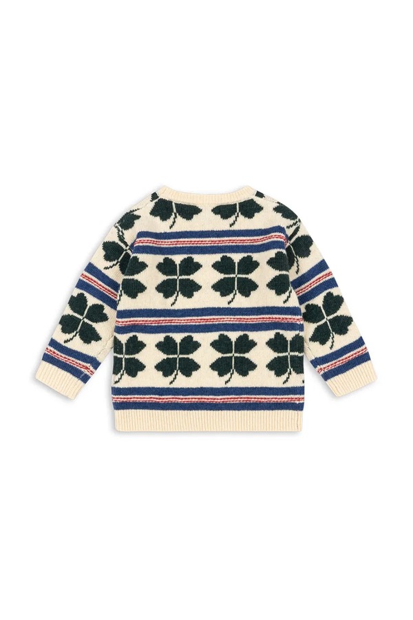 Детский свитер с шерстью Konges Sløjd BILLI SWEATER цвет бежевый