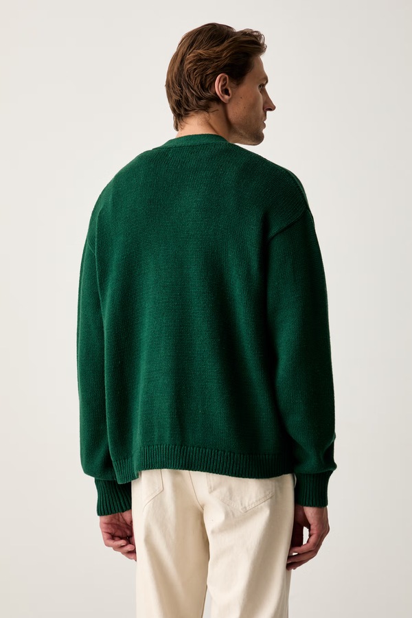 Кардиган чоловічий бавовняний Polo Ralph Lauren колір зелений фото 2