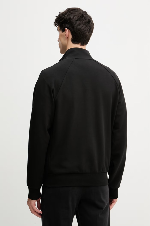 Розстібна кофта чоловіча Lacoste колір чорний фото 2
