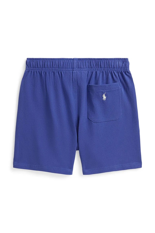 Спортивные шорты детские хлопковые Polo Ralph Lauren цвет голубой