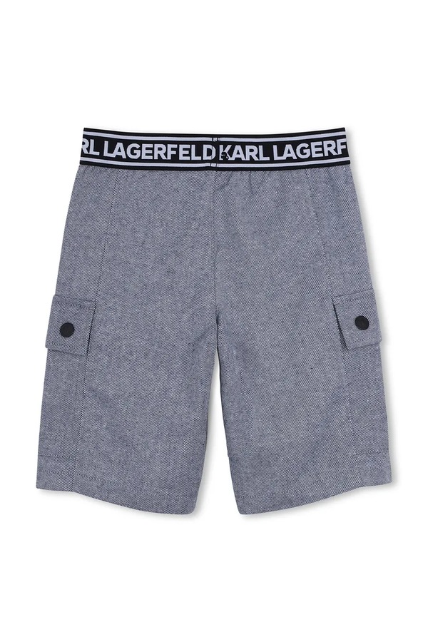 Детские хлопковые шорты Karl Lagerfeld