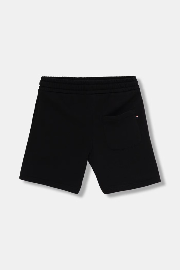 Шорты детские хлопковые U.S. Polo Assn. цвет черный фото 2