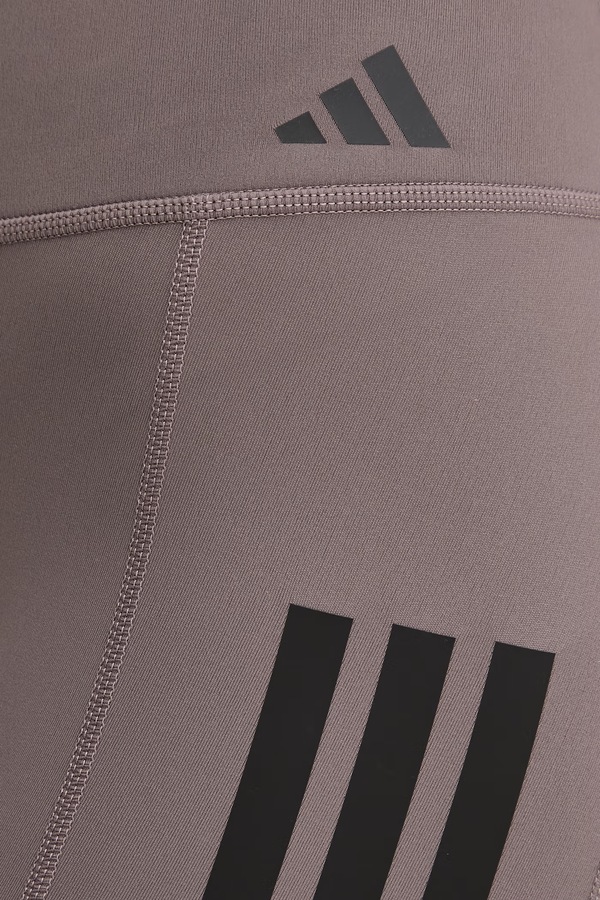 Шорти для тренувань adidas Performance Optime колір коричневий фото 4