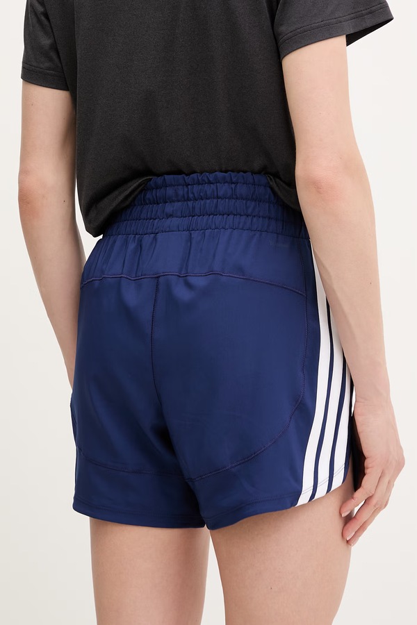 Шорти для тренувань adidas Performance Pacer Workout колір синій фото 2