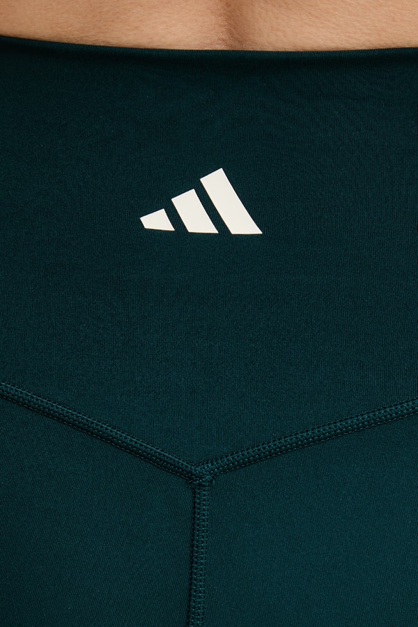 Шорти для тренувань adidas Performance колір зелений фото 4